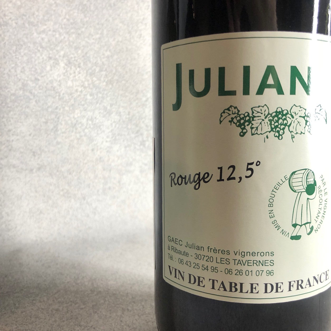 ルージュ 12.5% 2023,2024 (1000ml) / ルイ・ジュリアン