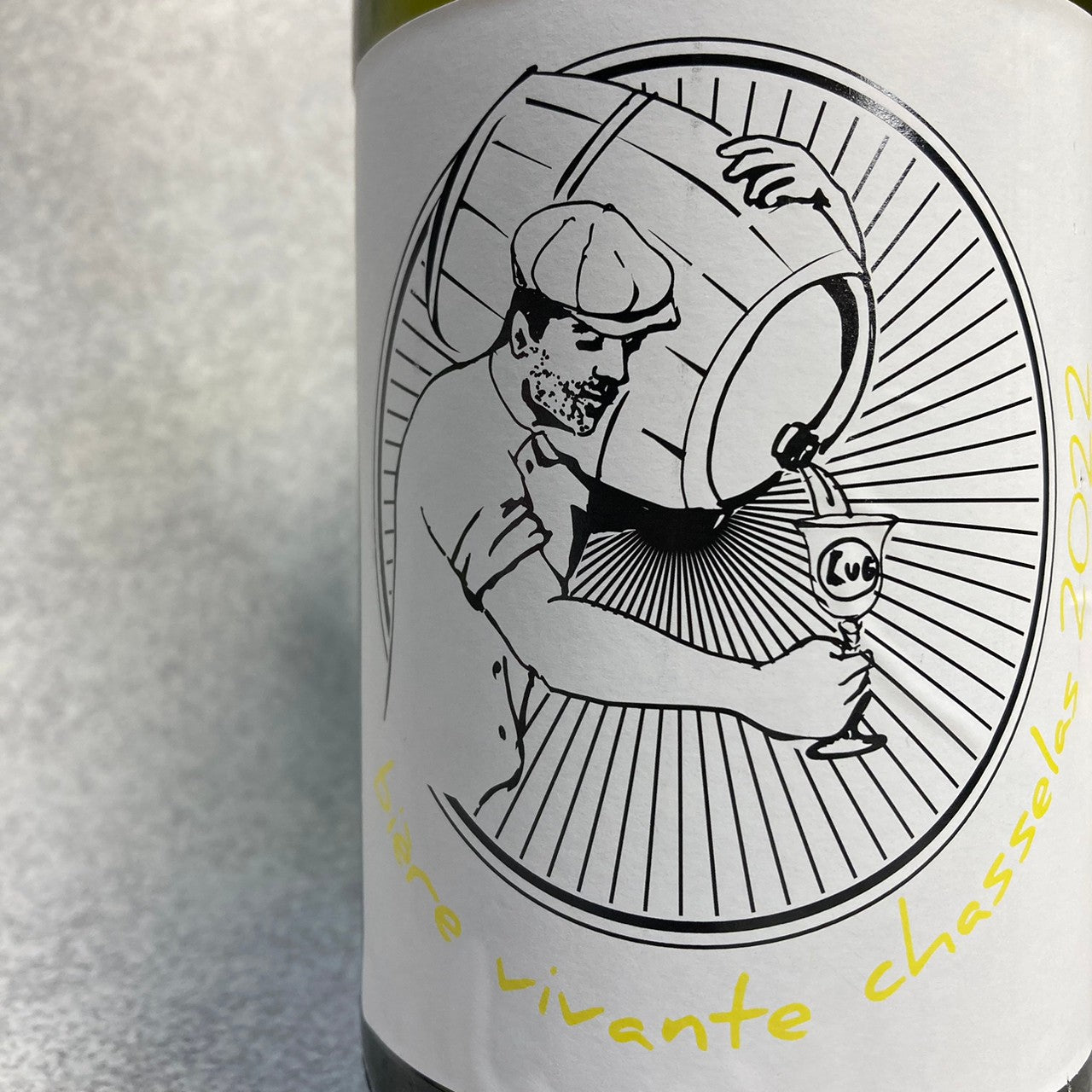 キュヴェ・スペシャル ビエール・ヴィヴォント・ ド・シャスラ 白黄ラベル / ラ・ブラッスリー・デ・ヴォワロン(リュグ)