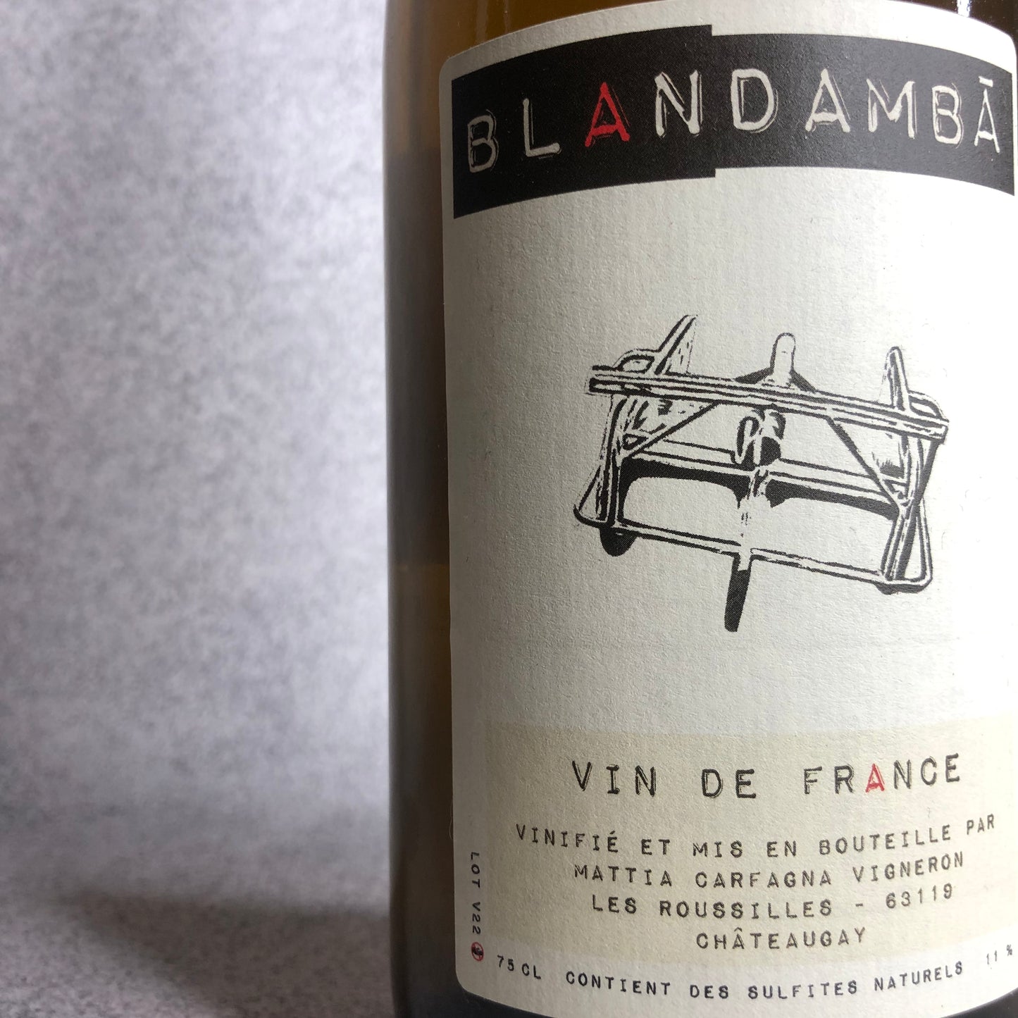 ブランダンバ 2022 / ドメーヌ レ・ルシル