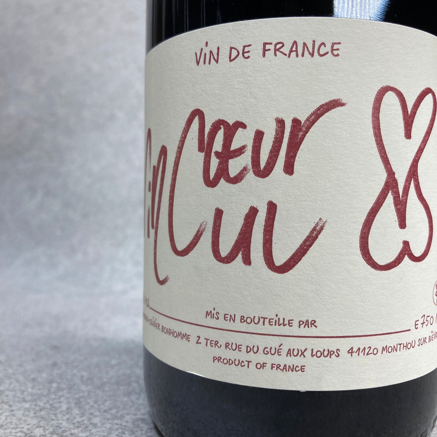 ヴァンキュ・ルージュ 2021 / ピエール=オリヴィエ・ボノーム