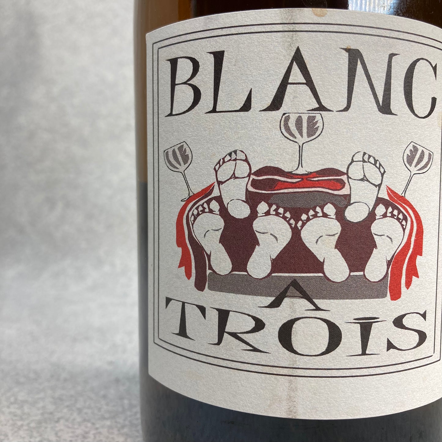 ブラン・ア・トロワ 2020 / ドメーヌ・イン・ブラック