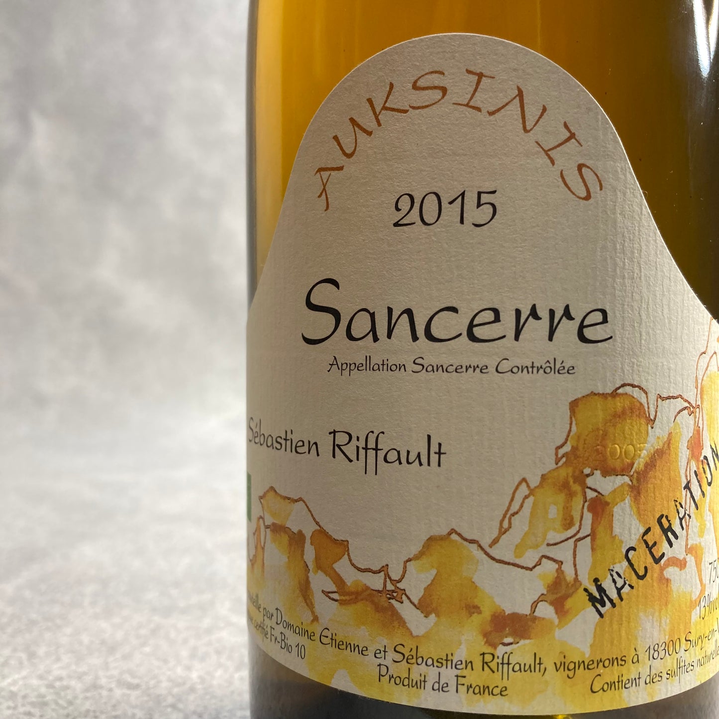 オクシニス・マセラシオン 2015 / セバスチャン・リフォー