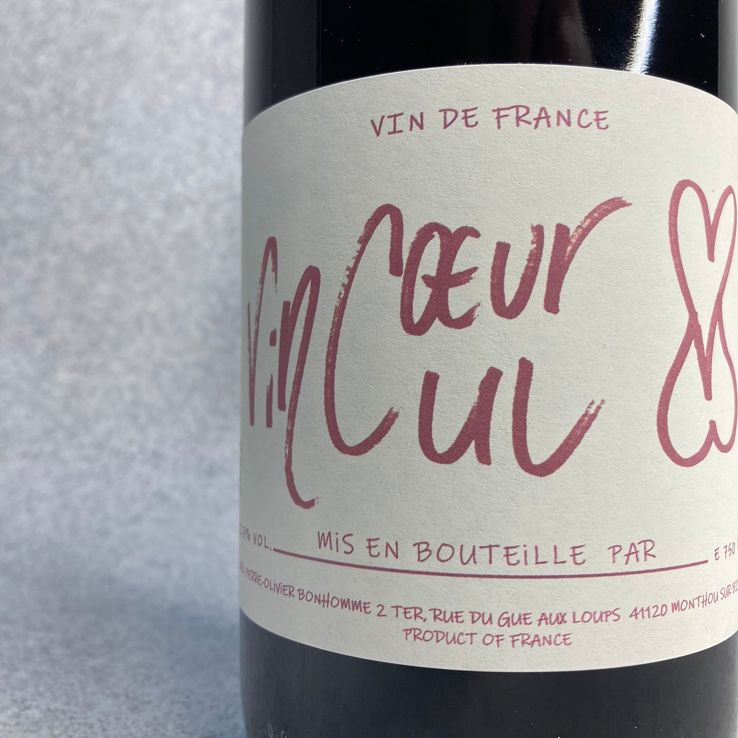 ヴァンクゥール・ヴァンキュ・ルージュ 2022 / ピエール=オリヴィエ・ボノーム