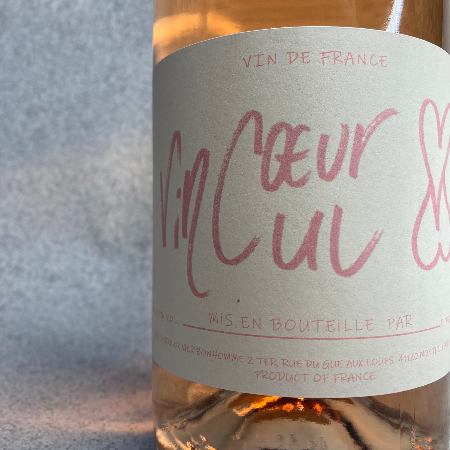 ヴァンクゥール・ヴァンキュ・ロゼ 2022 / ピエール=オリヴィエ・ボノーム